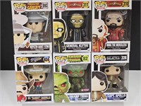 FUNKO POPS Flash Gordan, Swamp Thing (6)