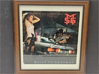 Autographed  Michael Schenker Group Album Cover