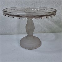 GLASS CAKE STAND