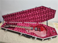 LTD Deluxe Deep Red # R0511502 w/ Coffin Case