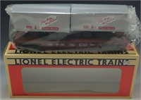 LIONEL FRISCO FLAT CAR WITH TRAILERS 6-16926 NIB