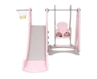 Toddler Slide and Swing Set (Pink)