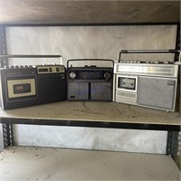 Trio of Portable Radios