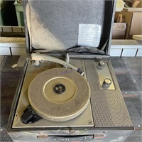 Vintage Turntable in Case