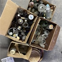 Vintage Bottles w/ Miscellaneous