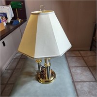 Brass Coated Table Lamp
