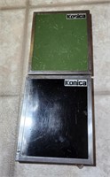 2 8x10 Konica X-ray cassettes