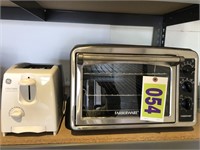 GE toaster and Faberware toaster oven