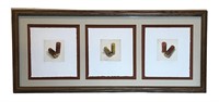 A Framed (3) Drawings By Jacob H Lewis, AA # 21/75