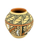 A Pottery Vase By Toya Jimez 5.5"H