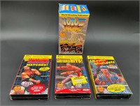 WWF 3 Pack Sealed 1996 VHS Tape Set