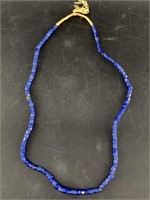 11" Strand of faceted trade beads