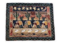 A Southwest Style Rug 29" x 23" See Photos For