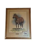 A Suanne Wamsley “Jottas Quincy” 1990 Signed Print