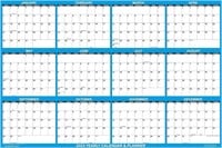 32" x 48"  2024 Wall Calendar Erasable Large XL