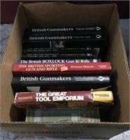 Books About Guns and Gun Makers, 1 Box