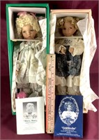 4 Relatively New Dolls On Boxes: 2- Knowles
