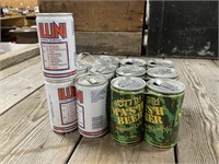 4077th M*A*S*H & 1983 Illini Beer Cans