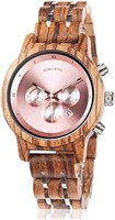 NEW $49 Women's Quartz Wooden Watch