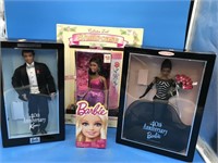 Pr Of 40th Anniversary Barbies & An Unknown + A