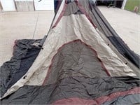 Ozark Trail Outdoor 6 Man Tent with Poles, NICE