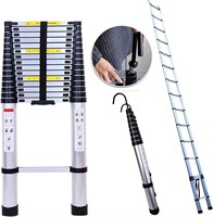 20ft 6.2M Aluminum Telescoping Ladder  330lbs