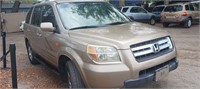 2007 Honda Pilot EX-L RUNS/MOVES