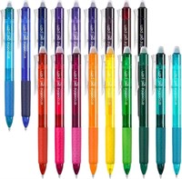 Vanstek 18 Colors Retractable Erasable Gel Pens