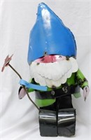 Outdoor Metal Gnome 26"