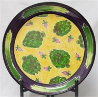 S. Purifoy Artichoke Platter