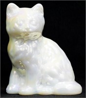 Mosser Glass Small Cat Figure 3.5"