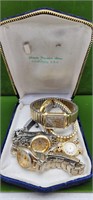 5pc Wristwatch lot "For Parts"