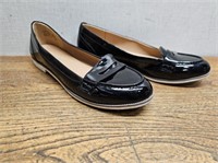 American EAGLE Ladies Black Flats Sz 11