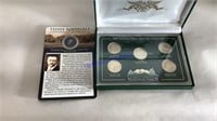2010 National Parks quarter collection in case