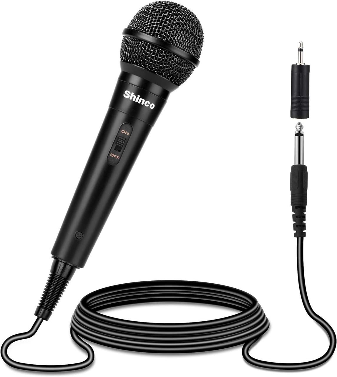 Shinco Handheld Wired Microphone,