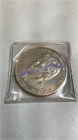 1985 JFK 25th anniversary silver coin