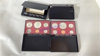 2- 1976 Proof coin sets