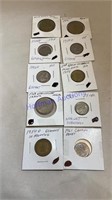 10 Foreign coins