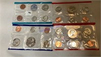 4- US Mint sets, 1969, 1985, 1988, 1994