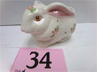 CERAMIC RABBIT PLANTER