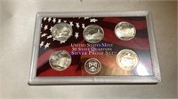 2006 Silver Proof State Quarter set