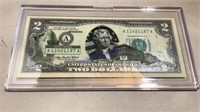 $2.00 Federal Reserve note, Wyoming, 2003