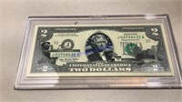 $2.00 Federal Reserve note, Louisiana, 2003