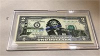 2003 $2.00 Federal Reserve note, California