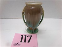 2 HANDLED DRIP VASE