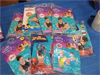 Licensed pool floats and armbands variety