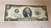 1976 $2.00 bill