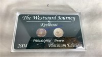 2004 Westward Journey nickels, Platinum, mint set