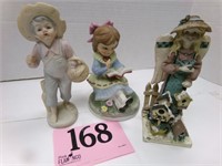 3 GIRL FIGURINES