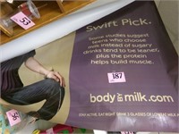 TAYLOR SWIFT "GOT MILK" BANNER